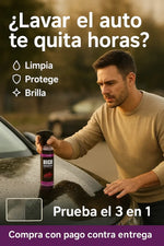 Esponja y Limpiador de Parabrisas para Auto 150 ml